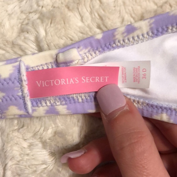 VS printed bikini top - Picture 3 of 4